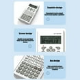 thumbnail image 6 of Scientific Calculator Clear Display Functions Basic Calculator AAA Battery Operated for Math Algebra Fraction Non Graphing Auto Shut-Off Calculator for Students & Business, 6 of 6