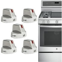 DG64-00473A Upgraded Stove Knob Oven Knobs Replacement Compatible with Samsung Gas Range Oven Stove Part NX58H5600SS NX58H5650WS NX58K7850SS - 5 Pack