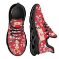 thumbnail image 1 of Zapatillas deportivas informales con estampado de enfermera kawaii para mujer, antideslizantes, con plataforma y estampado médico quirúrgico para hospital., 1 of 6