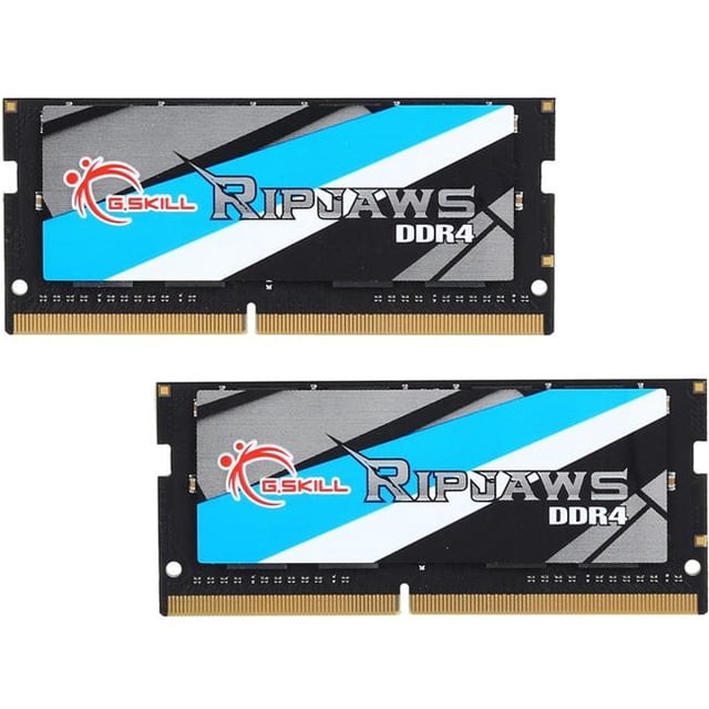 G.Skill F4-2666C18D-32GRS Ripjaws Series 32GB 260-Pin DDR4 SO-DIMM DDR4 2666 PC4 21300 Laptop Memory Model