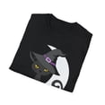 thumbnail image 5 of Cat Witch Hat, Gildan Unisex Softstyle T-Shirt, Graphic Tee, S-3XL, 5 of 5