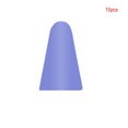 thumbnail image 4 of Injueey 10 piezas Nib Caps profesional resistente a los arañazos Mute silicona pantalla táctil pluma punta caso cubierta bajo ruido gran Electrónica Púrpura claro, 4 of 6