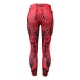 thumbnail image 5 of Yoga Pants for Women Printed Slim Fit Long Length Athletic Leggings Gym Fitness Sports Women's Yoga Leggings Red L, 5 of 9