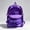 Purple, variant on Transparent Jelly Backpack, Fluorescent Candy Color PVC Backpack, Waterproof Lightweight Bag for Spring & Summer, Fits A4 Paper, Water Bottle & Umbrella