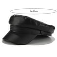 thumbnail image 5 of Women Yacht Captain Sailor Hat Newsboy Cabbie Peaked Beret Cap, 5 of 8