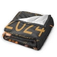 thumbnail image 2 of Kll Fleece Blanket Plush Throw Blanket Happy New Year 2024,Soft Fuzzy Cozy Flannel Blanket For Couch Sofa Bed.(60"X50"), 2 of 9