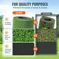 thumbnail image 3 of VEVOR 5x4ft Golf Hitting Mat Turf Golf Training Aid Indoor Outdoor Practice, 3 of 9