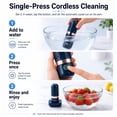thumbnail image 4 of Purepod for Cleaning Produce, Purepod Fruit Cleaner, Water Molecule Decomposition Technology with One-Touch Wireless Operation, Portable Capsule Design, Ideal for Fruits and Vegetables, 4 of 7