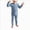 T163-Blue, variant on 5-6 Years Child Boys Girls' Long Sleeve Cotton Pajamas Set Snug Fit Kids Sleepwear Tops Pants 2-Piece Outfit Children's Gift Set Girls Blue Tracksuit