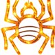thumbnail image 3 of Ventana Halloween Globo Ocular Iluminado Calabaza Y Telaraña Funciona Con Pilas, 3 of 9