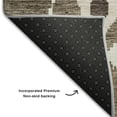 thumbnail image 6 of Dalyn Rugs Premium Machine Washable Mayfield AMF748 Fudge 8' x 8' Round Rug, 6 of 6