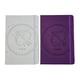 thumbnail image 1 of Set De 2 Libretas Sagitario Blanco Y Morado, 1 of 7