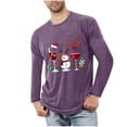 thumbnail image 1 of Blusas y camisas de manga larga con cuello redondo para hombre, ropa deportiva para el hogar, pijamas, camisetas de color liso, blusa deportiva para hombre, poliéster, 1 of 3