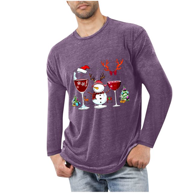 Blusas y camisas de manga larga con cuello redondo para hombre, ropa deportiva para el hogar, pijamas, camisetas de color liso, blusa deportiva para hombre, poliéster