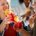 thumbnail image 4 of Reusable Glass Straws with Handmade Flowers, Heat-Resistant, 6-Pack & 2 Cleaning Brushes, 4 of 8