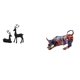 thumbnail image 1 of Elegante Colección De Figuras De Resina De Ciervo Y Toro, Escultura Animal única, Decoración De Mesa Para Sala De Estar, Estudio, Escritorio, Balcón, Regalo., 1 of 8