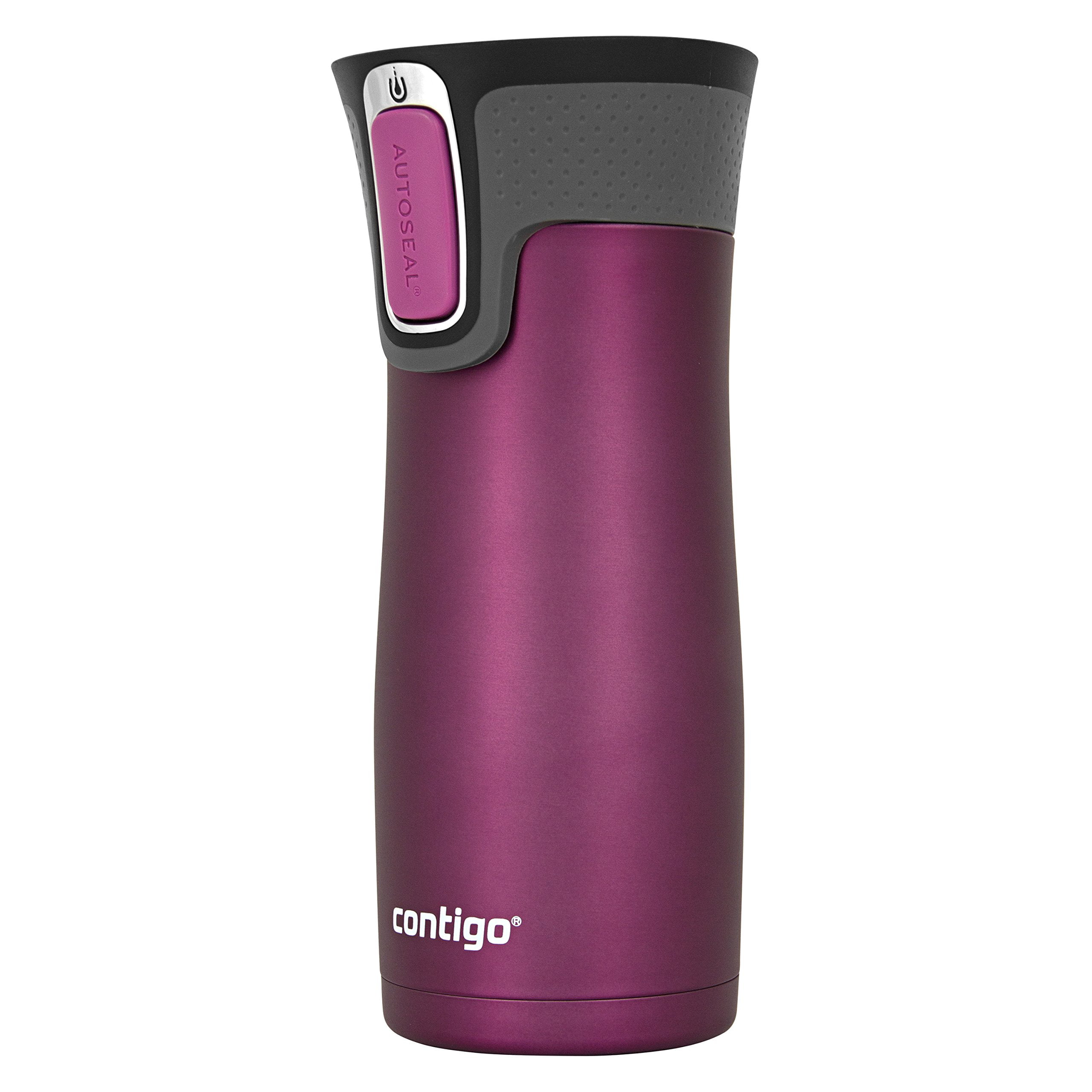 Contigo AUTOSEAL West Loop Vaccuum-Insulated Stainless Steel Travel Mug, 16  oz, Radiant Orchid Trans Matte 