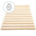Modern Sleep Maximum HeavyDuty Bed Slats Attached Wood Bed Support