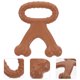 thumbnail image 4 of Accesorios para mascotas Juguetes para masticar para perros grandes Molar resistente para cachorros grandes Los suministros, 4 of 6