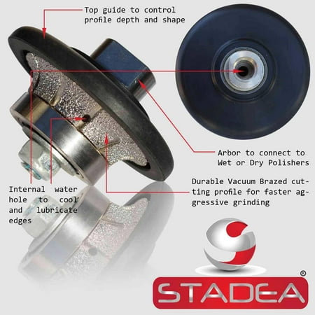 - Stadea Diamond Profile Wheel Demi 3/8