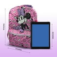 thumbnail image 4 of Mochila Minnie Mouse con lonchera Fast Forward de 16 pulgadas, juego de 6 piezas, mochila Minnie Mouse, perfecta para niñas en edad de volver a la escuela y primaria, 4 of 6