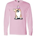 thumbnail image 3 of Inktastic Corgi Puppy Girl Long Sleeve T-Shirt, 3 of 5