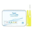 thumbnail image 2 of Tooth Gap Brush Safe Ergonomic Telescopic Health Care Interdental Brush ,Yellow, 2 of 8