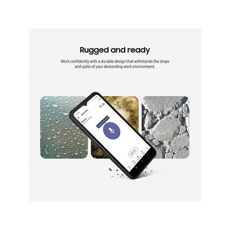 Samsung Smartphone Galaxy XCover6 PRO 128GB Unlocked - Black SM