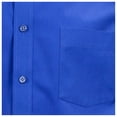 thumbnail image 4 of Manchester Camisa de Vestir Regular Fit  Azul, 18" Cuello 33" Manga Manchester 5036K, 4 of 4