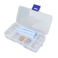 thumbnail image 3 of Almohadillas para la nariz de lentes de silicona, kit de reparación de vidios para ojos ligero anti -slip de olor cómodo con gafas caja de almacenamiento de tela para la, 3 of 7