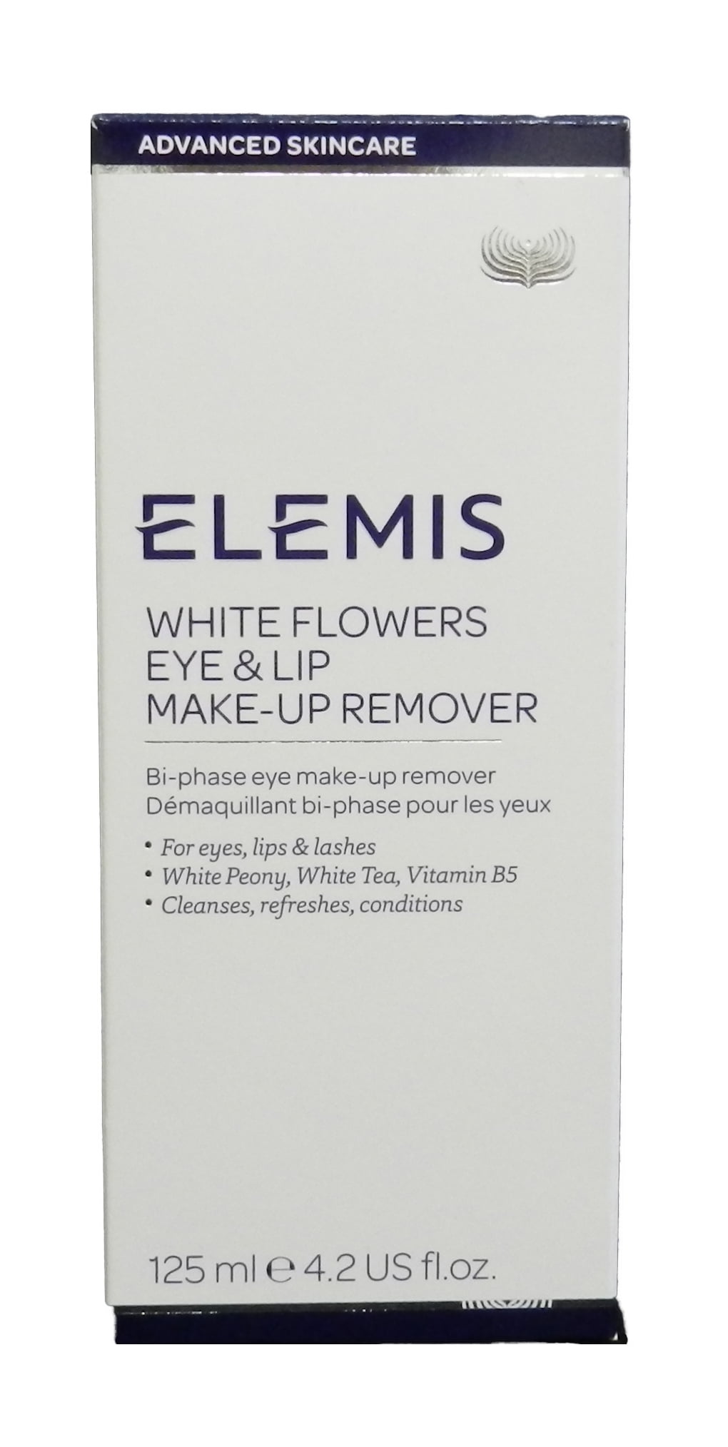 elemis white flowers eye & lip makeup remover