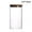 6.5*12cm, variant on KEINXS Transparent Clear High Cylinder Glass Sealed Kitchen Storage Bottle Jar with Lid