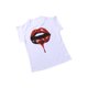 thumbnail image 2 of TRKIYQC moda mujer elegante labios estampado Tops y Blusa camisas 2021 verano señoras Oficina Casual Stand cuello pulóveres ojo Blusa Tops TRKIYQC  moderno, 2 of 9