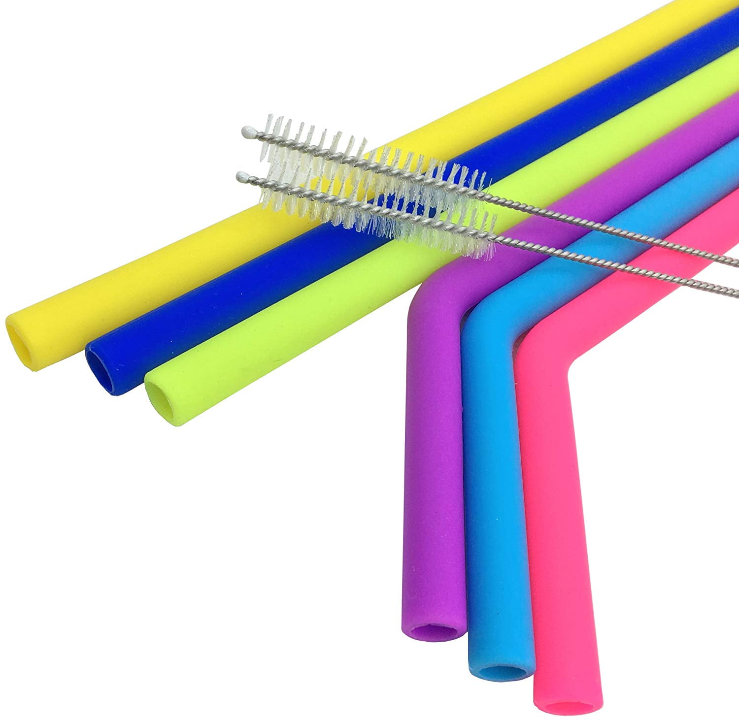 Reusable Silicone Drinking Straws for 30 oz Tumblers Yeti/Rtic/Ozark