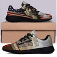 thumbnail image 3 of US Veteran I Walked The Walk Shoes Sneakers Black Size 7.5, 3 of 7