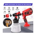 thumbnail image 3 of Pistola Para Pintar Eléctrica Con 3 Modos De Pulverización Rojo, 3 of 3