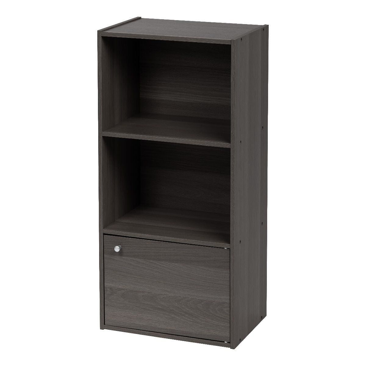gray toy shelf