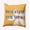 Egg Yolk Yellow, variant on Simply Daisy 16-inch Square Reserved for Mom Flowers Poly Throw Pillow, Turquoise Qty 1
