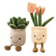 thumbnail image 1 of 2 Piezas as Plantas de Felpa de Dibujos Animados de Peluche Decoración de La Encimera Del Tablero de Instrumentos Sunnimix juguetes de peluche, 1 of 8