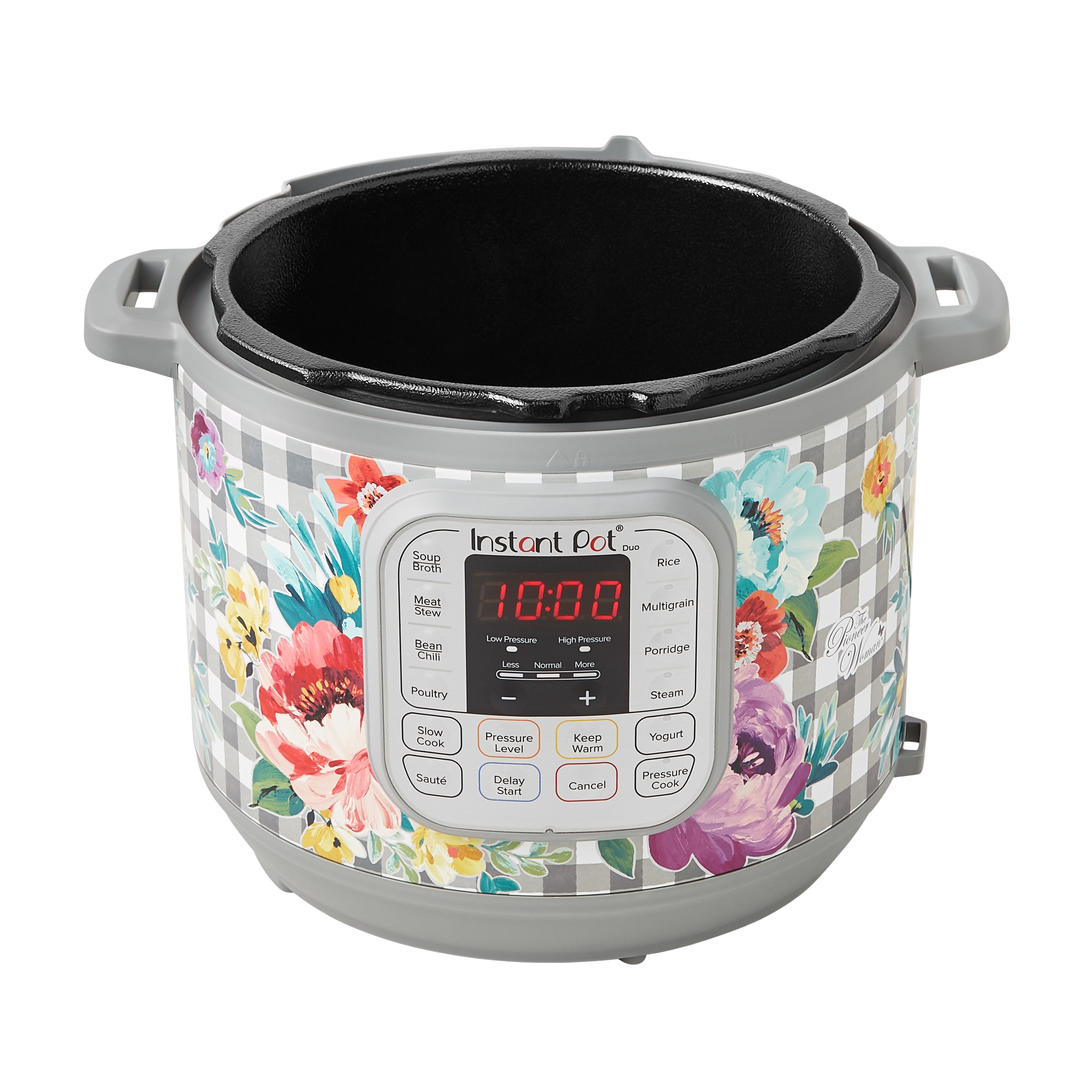 The Pioneer Woman Instant Pot LUX60 6 Qt Vintage Floral 6-in-1 Multi-Use  Programmable Pressure Cooker, Slow Cooker, Rice Cooker, Saute, Steamer, and  Warmer - Wa…