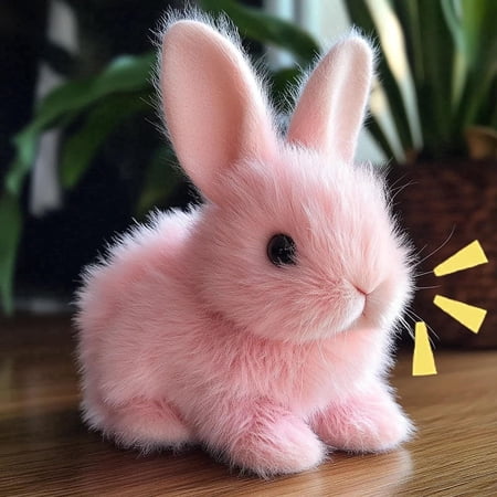 Bunny Easter My Realistic Bunny Toy Realistic Interactive Walking Talking Hopping Electronic Pet Bunny Toy for Kids