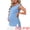 Blue, variant on Women's Maternity Work Sleeveless Knit Pullover Sweater Vest S Apricot