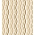 thumbnail image 3 of Ambesonne Tan Duvet Cover Set, Wavy Lines Vertical Swirl, 2-Calking, Pale Brown Tan White, 3 of 7