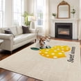 thumbnail image 3 of Yellow Lemons 5'x8' Area Rug for Living Room, Summer Botanical Farmhouse Rustic Washable Non-Slip Rugs for Bedroom Nursery Dining Room, StainResistant Low-Pile Kitchen Carpet Large Entryway Rugs, 3 of 9