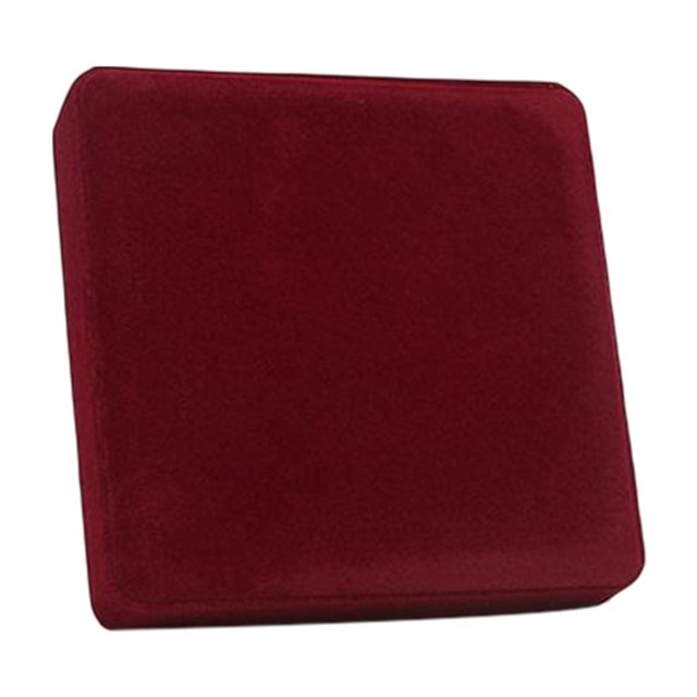 Maytalsory Velvet Gift Box Display Case for Pearl Necklace Red Inner Heart Type 11 1Set