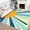 BBlue, variant on Sun Rug, Entryway Rug Washable Small Bedroom Area Rug, Non-Slip Stain Resistant, Rainbow Nursery Rug, Boho Retro Playmat Sunshine Throw Floor Covers Carpet, for Living Room Kids Room, Multi Color