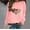 Pink#1, variant on Tops for Women Trendy Viikei Womens Sweatshirts with No Hood,Plus Size Tops for Women Dressy,Ladies' Casual Valentine's Day Printed Long Sleeved Round Neck Top/shirt White S