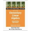 Elementary Linear Algebra: Applications Version [Hardcover - Used]