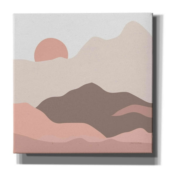 Epic Graffiti 'Mountainous II' by Sara Zieve Miller, Canvas Wall Art, 26"x26"