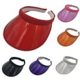 thumbnail image 3 of Summer PVC Hat Sun Visor Outdoor Sports Travel Anti-UV Breathable Cap, 3 of 10